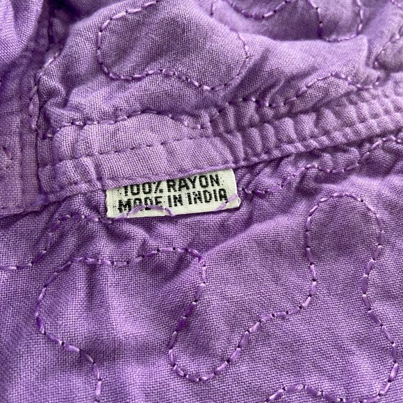 Vintage 2 piece wrap palazzo pants with Halter top Made in India 100% Rayon - Picture 10 of 10